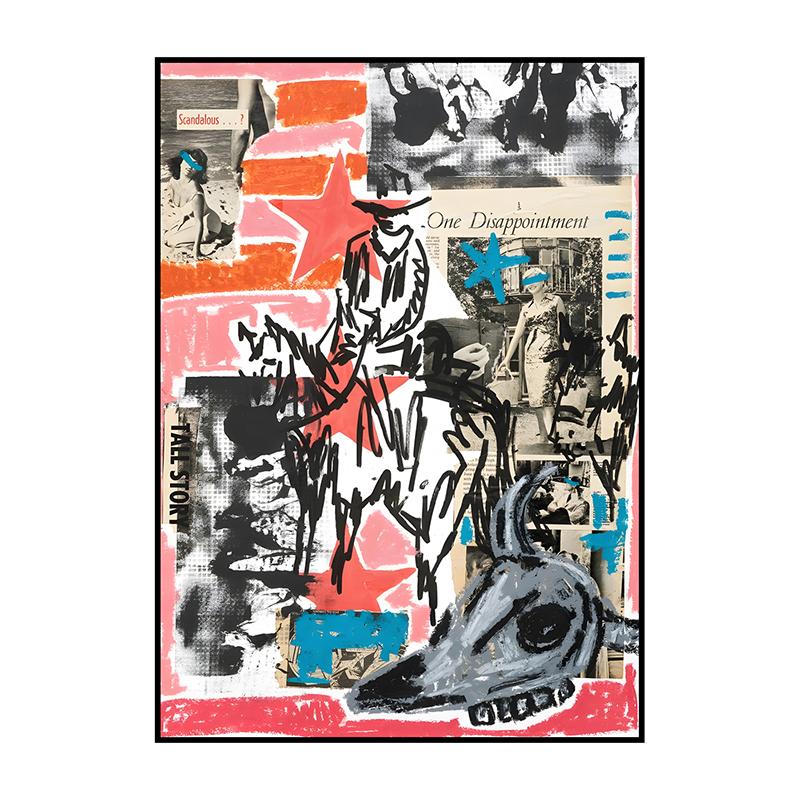Abstract Classic Vintage Western Cowboy Poster Into The Wild Wall Art Print Canvas Painting for Living Room Home Decor Picture