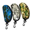 1Pc Camouflage Spectacle Case Sunglasses Case Zipper Spectacle Case Compressive Soft Package Sheet Spectacle Case