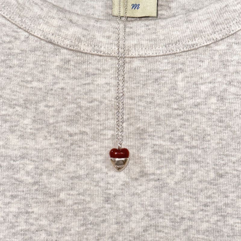 Collier avec tasse cœur VINOOM(3 couleurs)