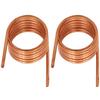 2Pcs Copper Tubing Purple Copper for Air Conditioner Refrigeration Coil Pipe Multi Functional Repair Solution