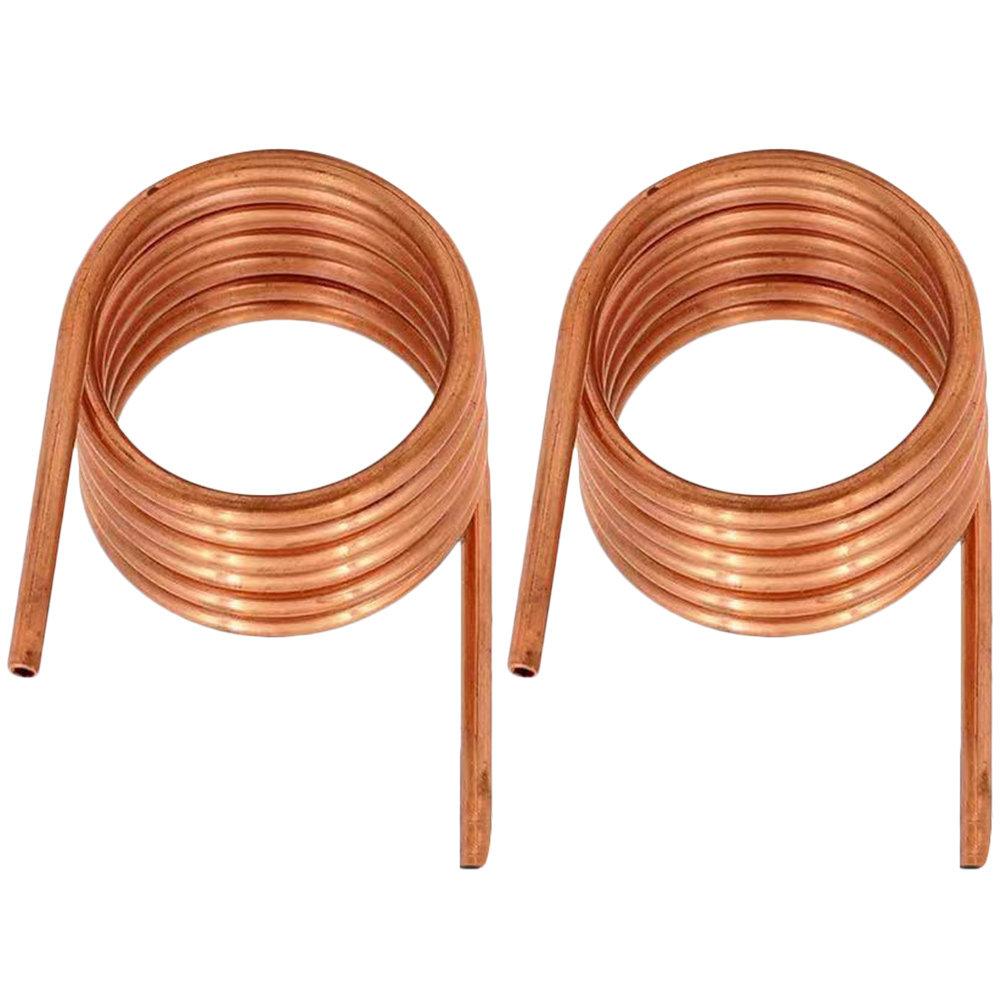 2Pcs Copper Tubing Purple Copper for Air Conditioner Refrigeration Coil Pipe Multi Functional Repair Solution