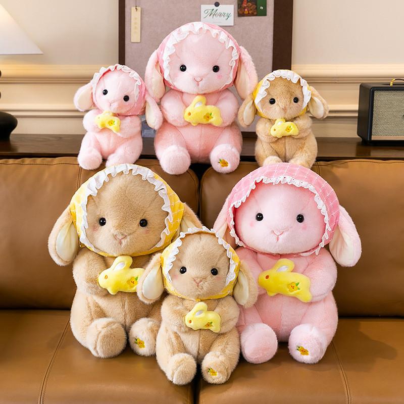 Baby Bunny Plush Toy With Pp Cotton Filling For Infant Sleep And Comfort