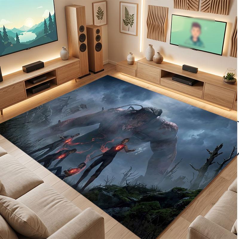 Dead by Daylight Rug Soft Thick Non Slip Floor Carpet for Bedroom Living Room Home Decor