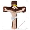 Cartoonish Jesus Virgin Mary Plushie Item Padded Statue Christ Religious Believers Savior Alongside Beam Snuggly Otaku Instructive Surprises
