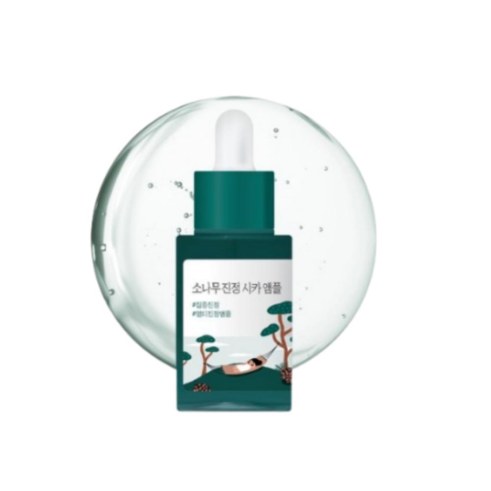 ROUND LAB Pine Calming Cica Ampoule Soothing Repair Serum for Sensitive Skin 30ml