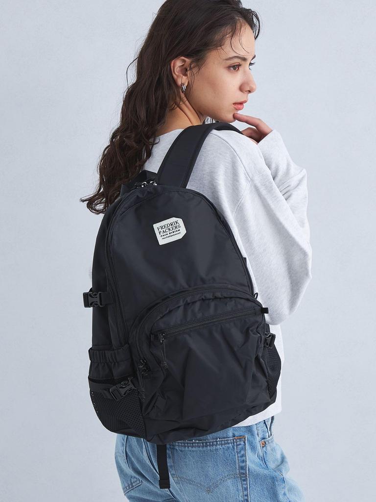 [United Arrows Green Label Relaxing] Sonderanfertigung <FREDRIK PACKERS> Rucksack M/Rucksack 36325991954 0900 SCHWARZ(09) KOSTENLOS