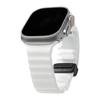 Silicone Strap For Apple watch band 49mm 46 45 44 40 41 38mm magnetic buckle bracelet iWatch series 3 4 5 6 se 7 8 9 10 Ultra 2
