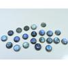 12X12MM Natural Labradorite Blue  Round Cabochon Loose Gemstone 22Pcs Lot C-1040