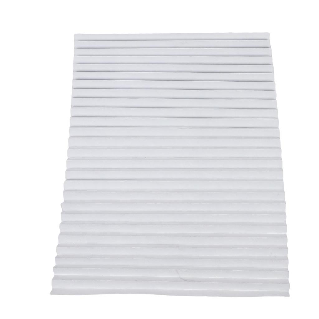 RV Pleated Blinds Shade Touch Fastener Non Woven Blackout Window Blinds Shades for Travel Trailer Motorhome 60x150cm