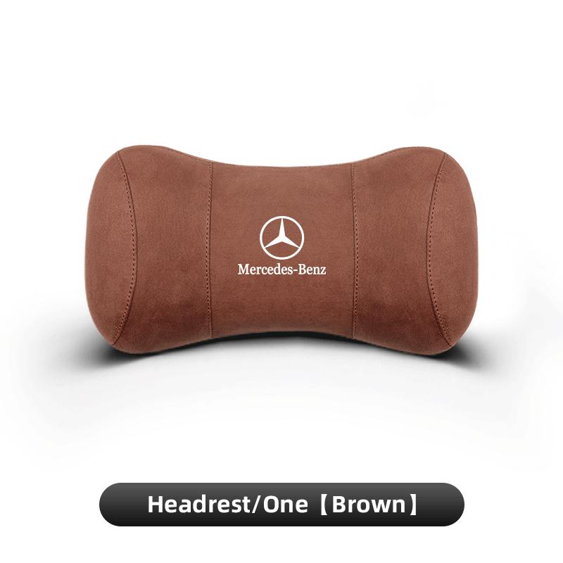 Poduszka Ochronna na Szyję Samochodową Zagłówek Bawełna z Pamięcią Podparcie Lędźwiowe Do Mercedes Benz AMG W177 W176 X166 X167 C257 C218 X2