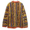 Coogi Fatto in Australia Manico complessivo Manica lunga Maglione lavorato a maglia 3D Uomo Usato