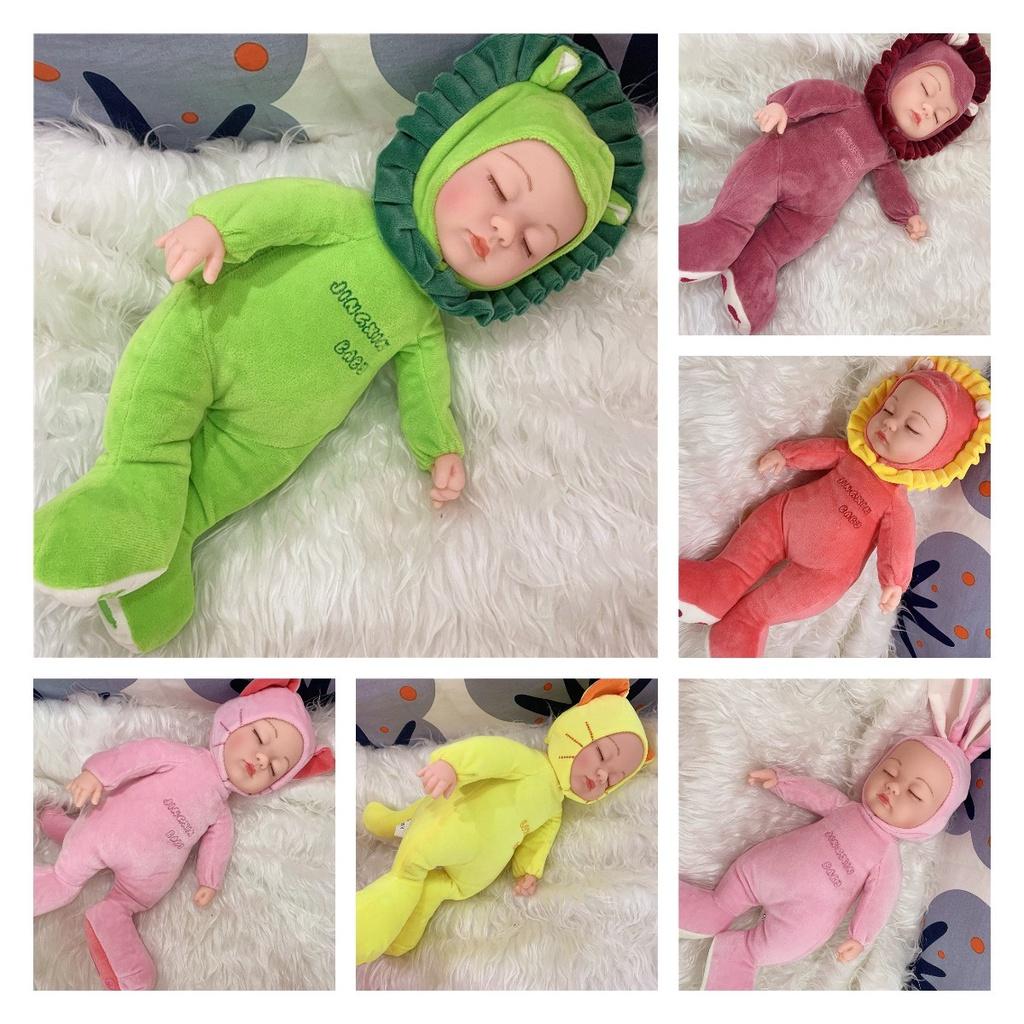 Adorable Newborn Baby Emulated Lifelike Sleeping Soothing Girls Toys