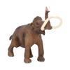 Lurrose Prehistoric Mammoth Model Figure, 5.5 Inch, PVC Simulation Animal Toy for Education and Home Decor