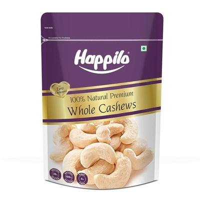 Happilo 100% Naturalne Premium Całe Orzechy Nerkowca 1 kg opakowanie wartościowe| Całe Chrupiące Orzechy Nerkowca | Orzechy Kaju Premium Suszone Owoce | Pożywne i Pyszne | Bezglutenowe