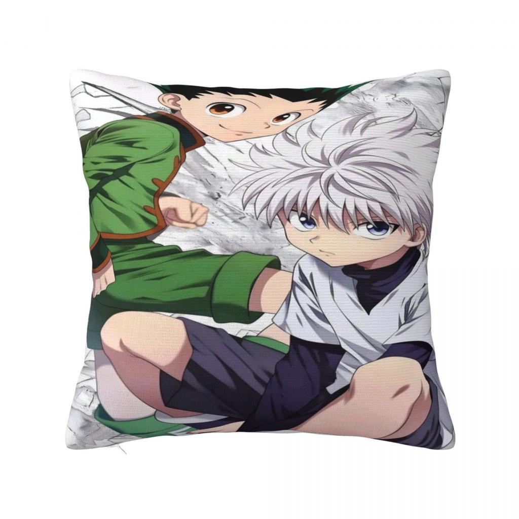 Home Decoration HXH Gon And Killua Hunter Pillowcase Merch Pillow Cover Square Multi Size