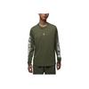 Mvp Fw24 Comfortable Crew Neck Pullover Long Sleeve T-Shirt Men Tops Medium-Olive FZ1974-222