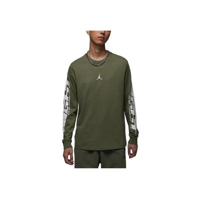 Mvp Fw24 Comfortable Crew Neck Pullover Long Sleeve T-Shirt Men Tops Medium-Olive FZ1974-222