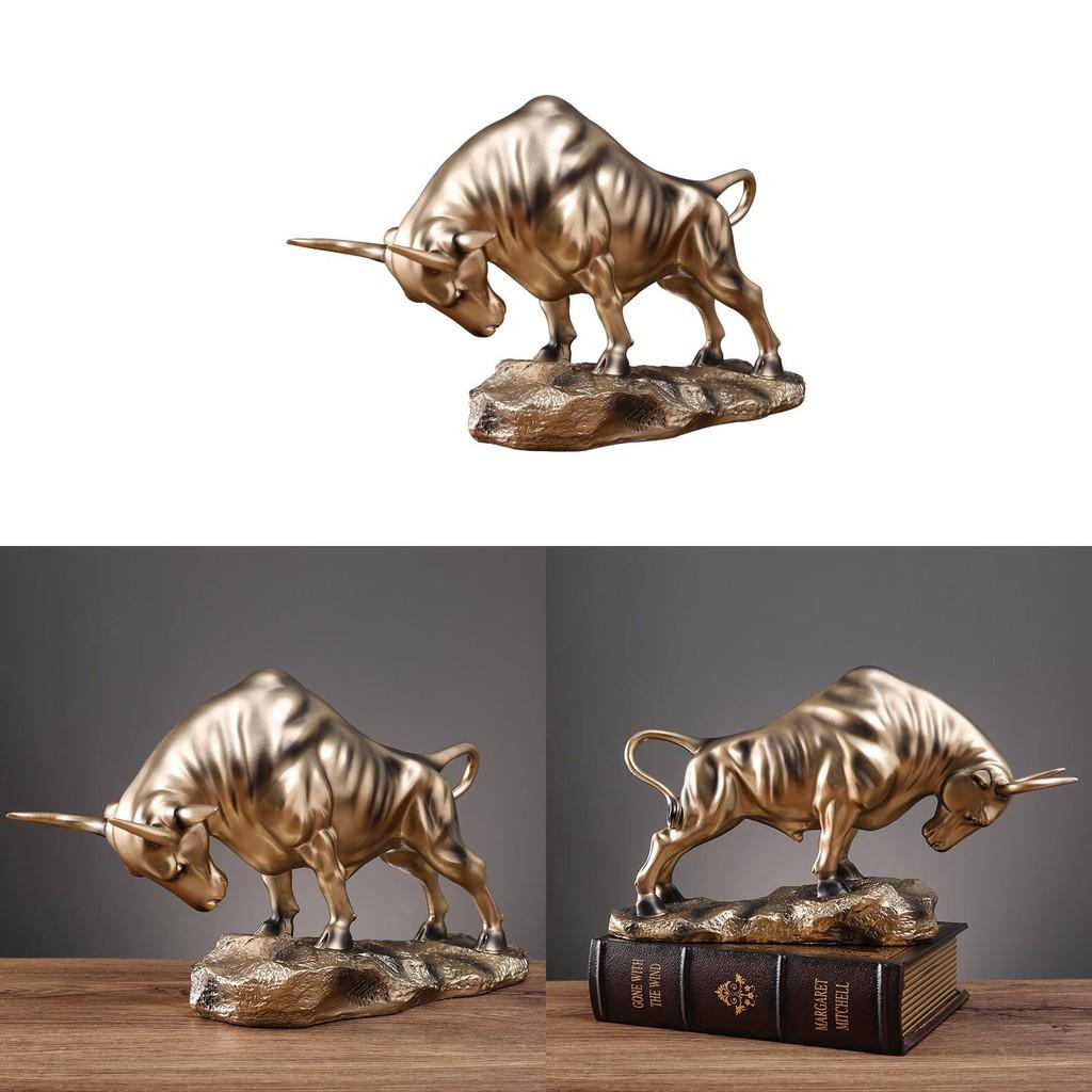 Decorations Cattle Resin Piece For Living Room Tv Cabinet Home Office Gifts
