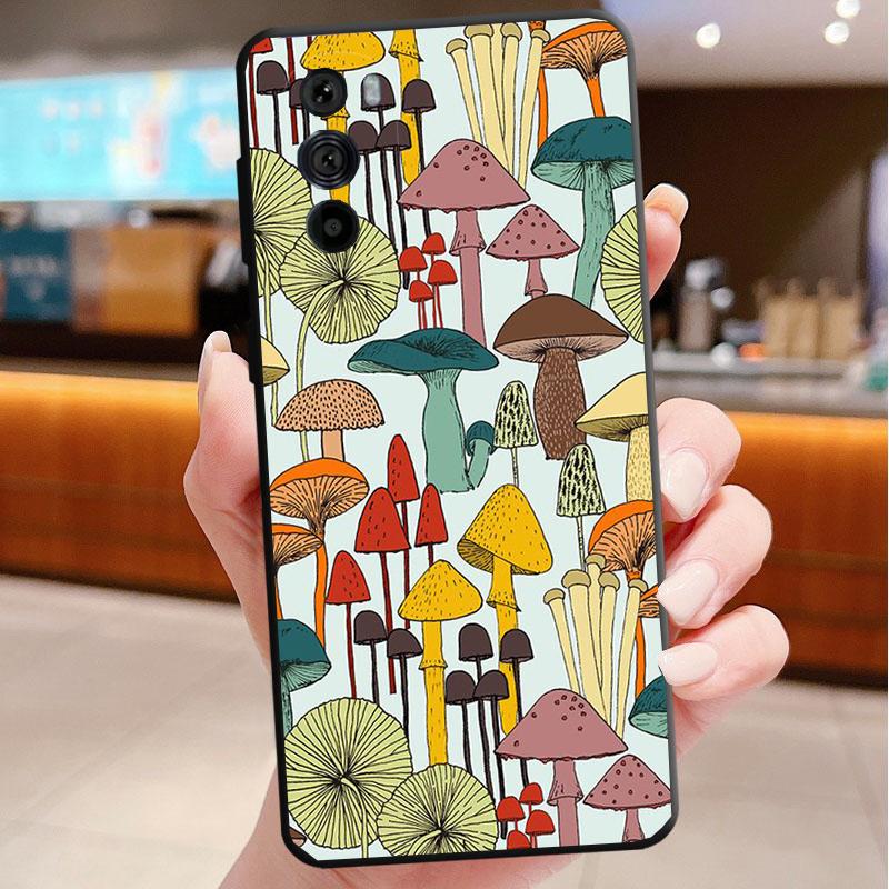 

Phone Case For Motorola Edge 50 40 Pro 60 50 40 30 Ultra Neo Fusion Moto G85 G72 G53 G54 G84 G13 G32 Mushroom Moto G32