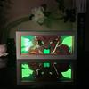 Led Multicolored  Anime Light Box For Bedroom Decoration Paper Cut Shadow Box Birthday Gift Bedside Night Lamp Gifts