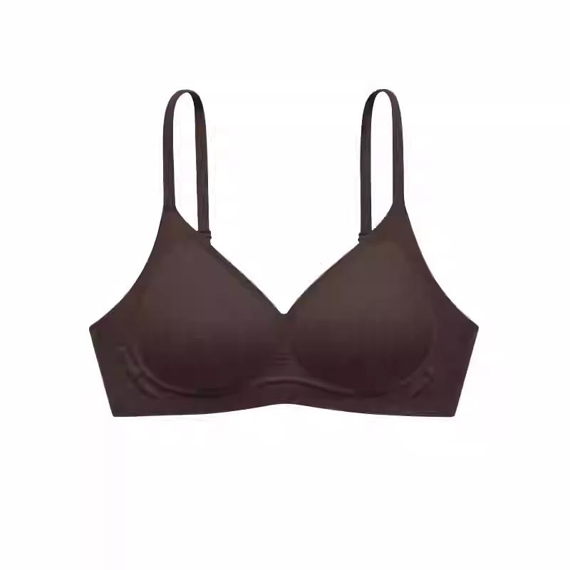 Gathering Underwear Women's Small Breasts Have No Traces and Show a Large One-piece Flat Chest Special Breast Collection Anti-sagging Fixed Cup