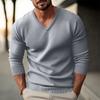 Men's  V-Neck  Self-Cultivation  Pullover  Long Sleeves  Sweater