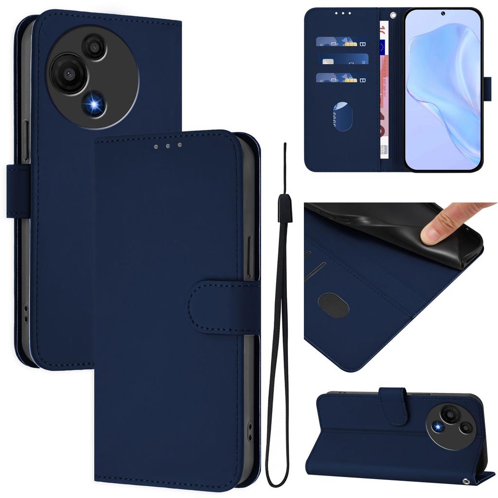 Color Leather Flip Wallet Case For TCL 60 Nxtpaper 60 SE XE Nxtpaper 605 60R Magnetic Back Cover Stand Card Holder Shell Coque