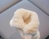 Little Liubao Winter Velvet Baby Boots: Warm, Waterproof Cotton Snow Boots for Ages 2-4 with Ultra-Fiber Leather Surface