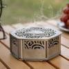 Magnetic Portable Mosquito Repellent Incense Box with Cover Camping Mosquito Coil Tray Home Insect Repellent Incense Coil Burner