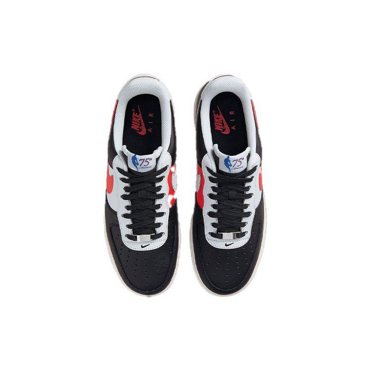 NBA x Nike Air Force 1 07 LV8 75th Anniversary - Trail Blazers Men Sneakers Black Grey-Fog Sail DC8874-001