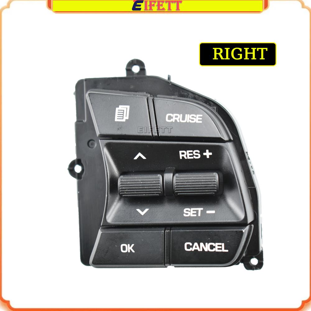 Car Steering Wheel Media Volume Control Button Cruise Control Switch For Hyundai Sonata LF 1.6T 2016-2018 96700-C1710 Right-Cruise