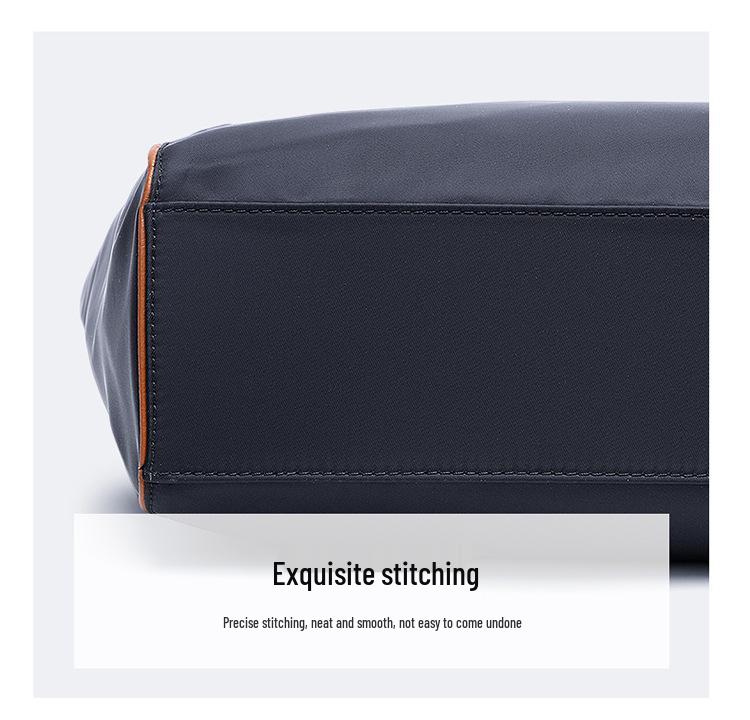 Women's Large Capacity Canvas Tote Bag - 2025 High-End Oxford Cloth Underarm Shoulder Handbag