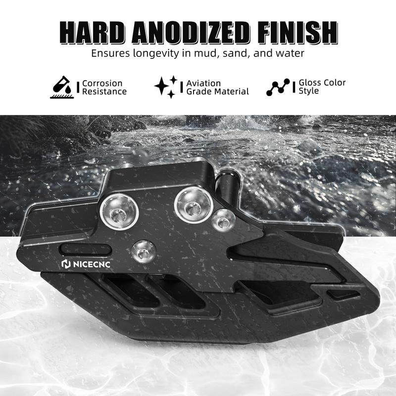 For Banshee 350 Chain Guide Slider For Yamaha Banshee 350 1987-2006 Cover Swingarm Protective ATV Accessories 5X4-22199-00-00