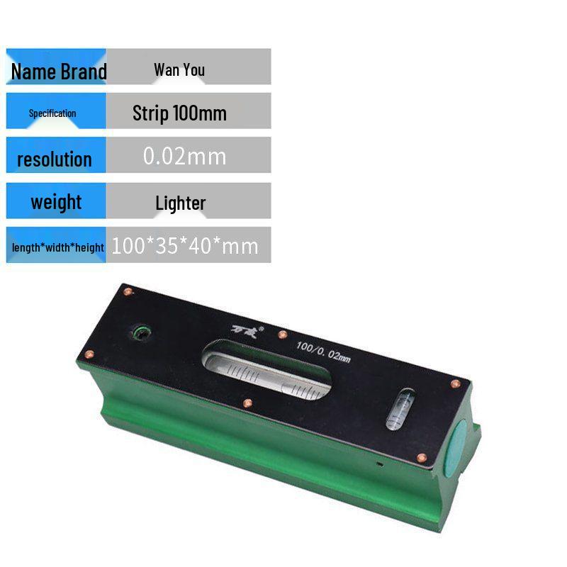 High Precision 300mm Machinist s Frame Level - 0.02 Accuracy