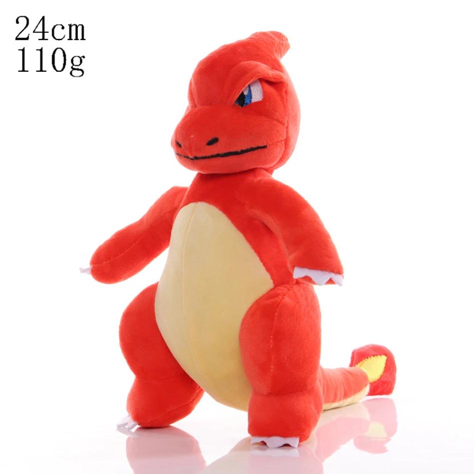 Cute Pikachu Plush Toy Charmander Squirtle Bulbasaur Stuffed Doll Eevee Scorbunny Gengar Snorlax Christmas Gifts