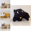 Cute Animal Dopamine Cat Plush Pillow With Embroidered Design For Students And Home Decor