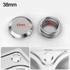 Silver Faucet Hole Cover Stainless Steel Faucet Decorative Covers Drainage Seal Plug  Bathroom