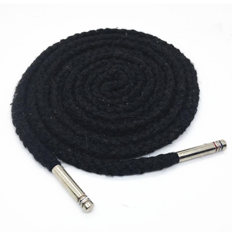 6mm Eight Strand Polyester Cotton Rope For Sports Pants Waist Rope, Clothing Drawstring, Dress Waist Rope, Shoelaces TJ21032