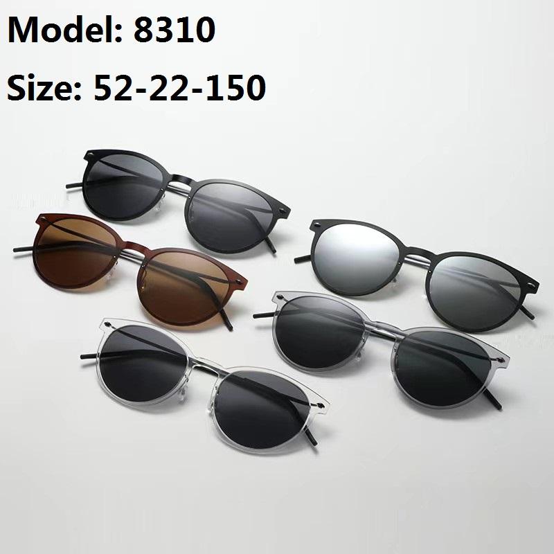 Screwless Ultralight Polarized Sunglasses Men Women Round Sun Glasses Frames Denmark Design Eyewear Prescription Eyeglasses