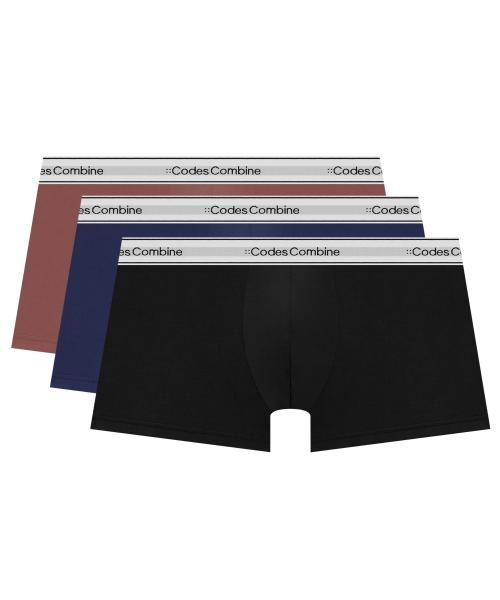 

[Codes Combine Нижнее белье] Базовые трусы с двойной строчкой, 3 шт. [Отправка из Кореи] 100% Оригинал 95