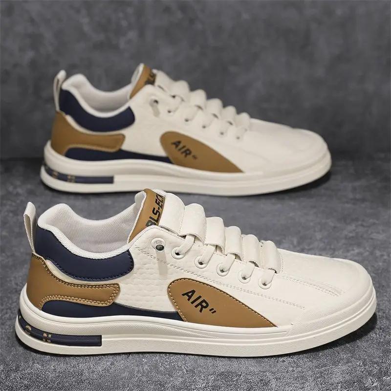 Fashion Men's Casual Sneakers Slip-on Sports Leisure Shoes for Men 2025 Spring Autumn New Outdoor Sport Jogging Shoes Vulcanized Shoes
