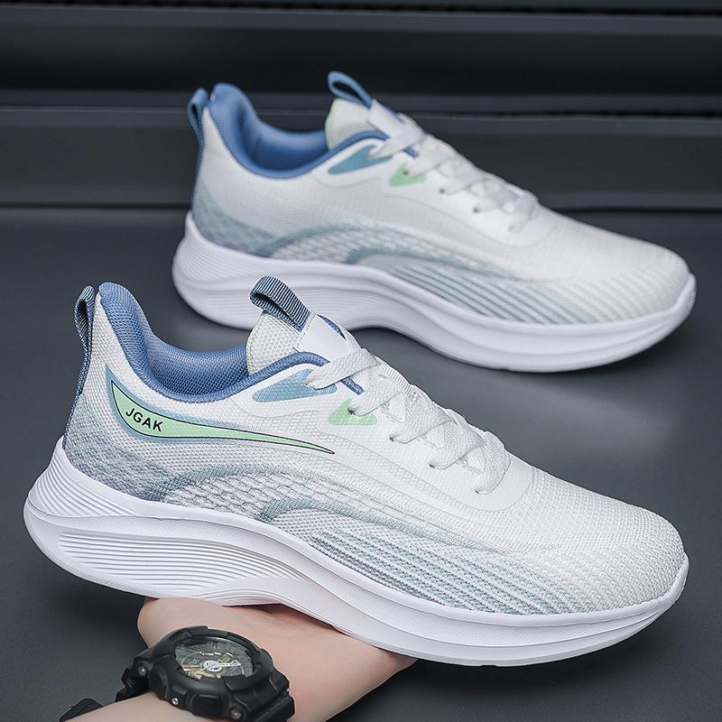 Men's Shoes Lightweight Non-slip Casual Mesh Shoes Men's Soft-soled Sports Running Shoes