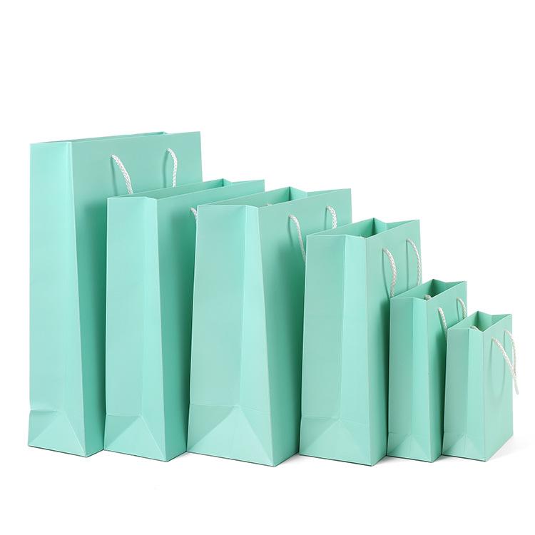 Handheld Cowhide Christmas Packaging Gift Bag