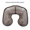 Hair Perming Neck Tray Container Shoulder Support Hairdressing Tool for Hair SalonBlack