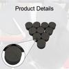 10 Pieces Drum Trigger Sponge Column DIY Electronic Good Elastic Replacement Black 20mm High