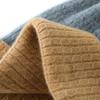 Women's Cashmere Hat Qinghe Cashmere 30% Cashmere 70% Wool Women's Autumn and Winter Cashmere Headscarf Soft and Warm