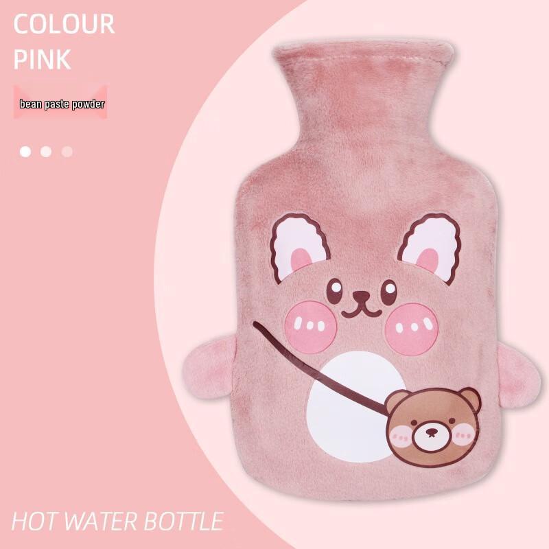 Fumade Pink Rabbit Plush Hot Water Bottle