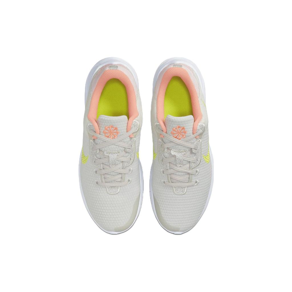 Nike Flex Experience Run 11 Next Nature Light Bone Atomic Green Damen Sneaker Creme Atmosphere Crimson-Bliss DD9283-004