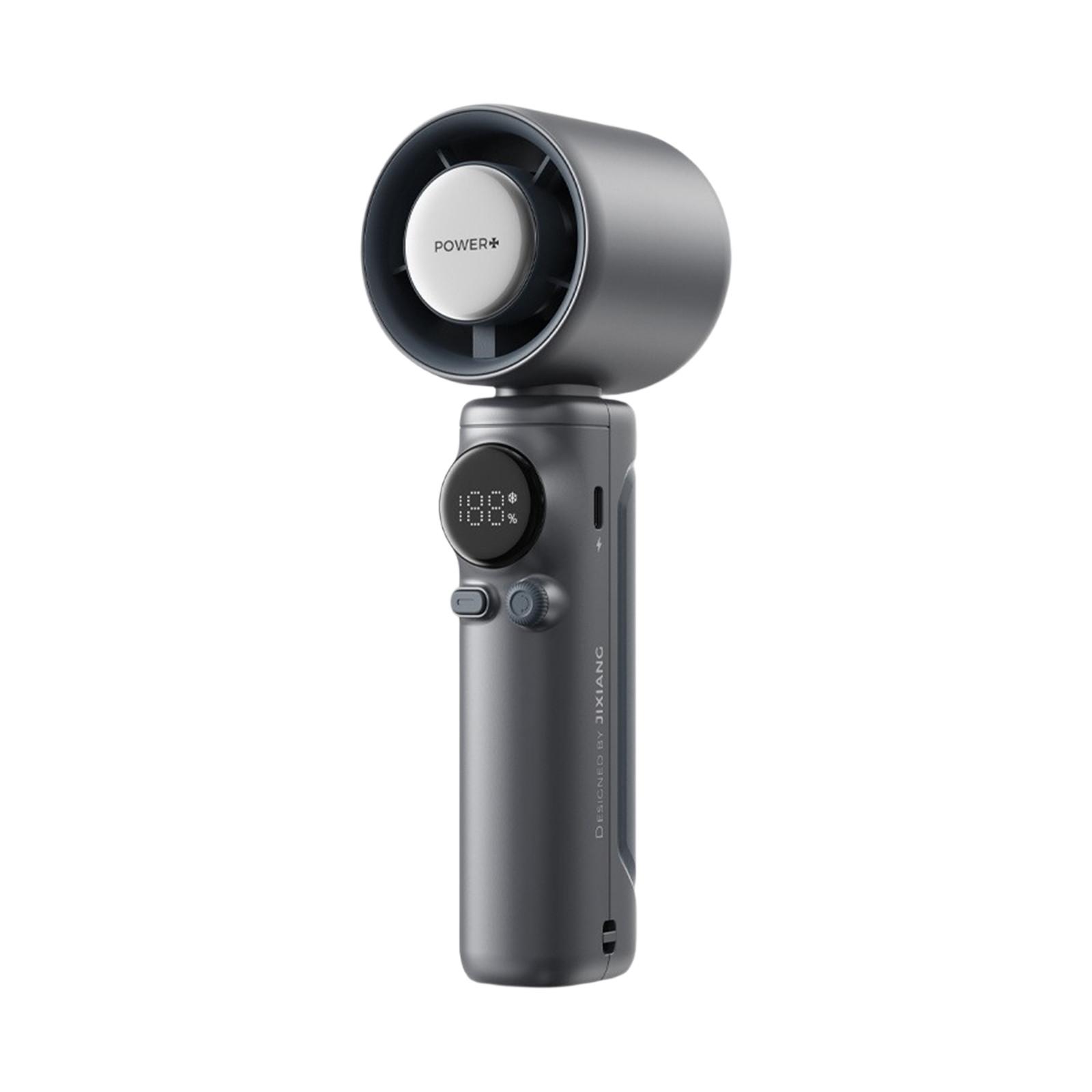 

Ручной электрический вентилятор Портативный вентилятор Подвесной вентилятор Цифровой дисплей Турбинный складной высокоскоростной полупроводниковый ледяной вентилятор One Size