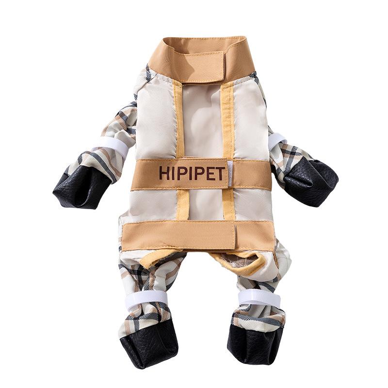 

Все включено для маленьких и средних собак с лапами, выходящих на улицу, водонепроницаемый и грязеотталкивающий мешок-живот, одежда для питомцев, брюки от пыли для собак S (recommended weight 3-3 kg)